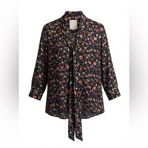 Anthropologie Conversations #21 of 52 Colloquial Blouse Size 4